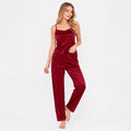 Satin Cami and Pant Pajama Set-18