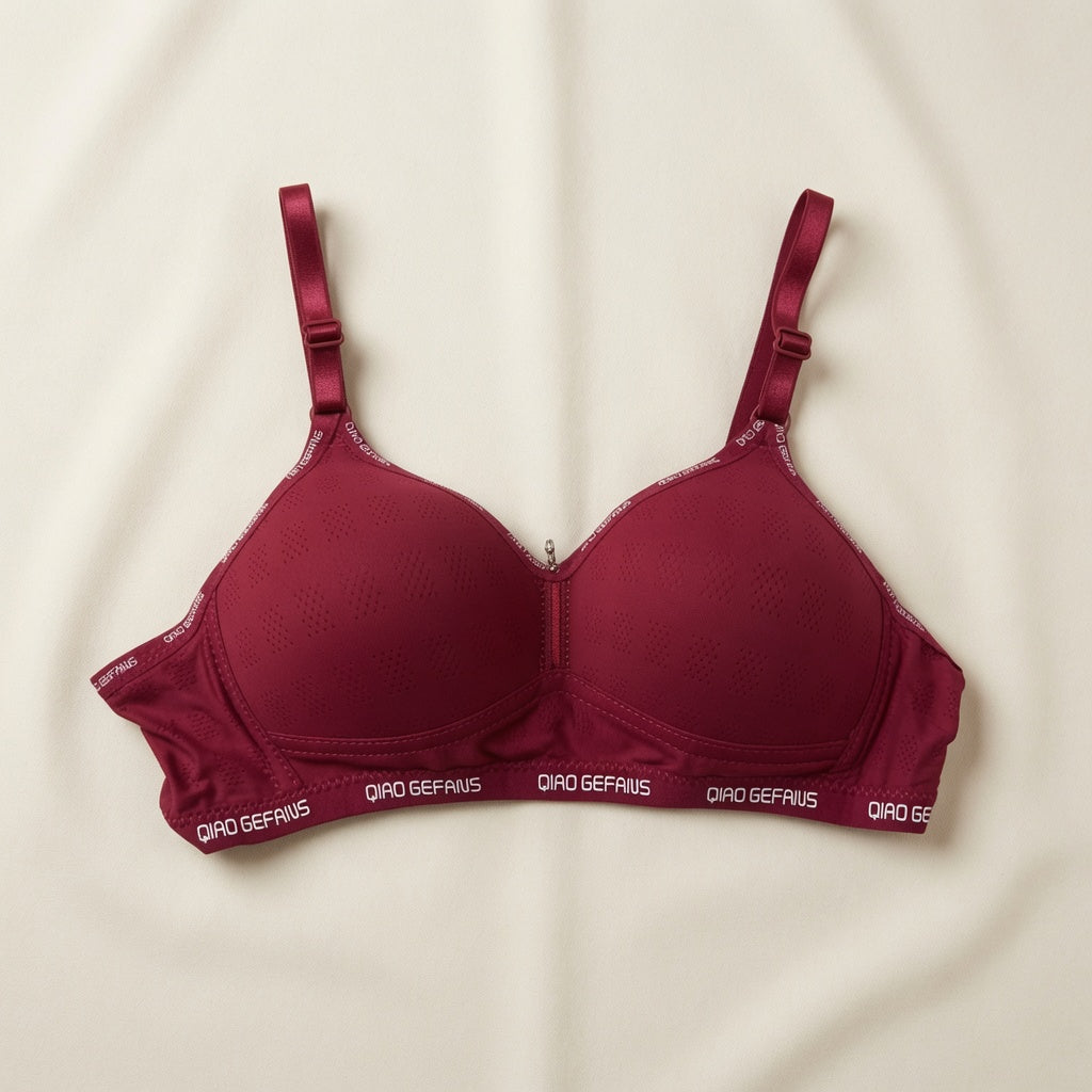 Women's Comfy EveryDay Bra Pack - Seamless Wireless T-Shirt Bra Bundle-10