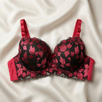 Two-Tone Leaf Lace Bra (only Bra)-20
