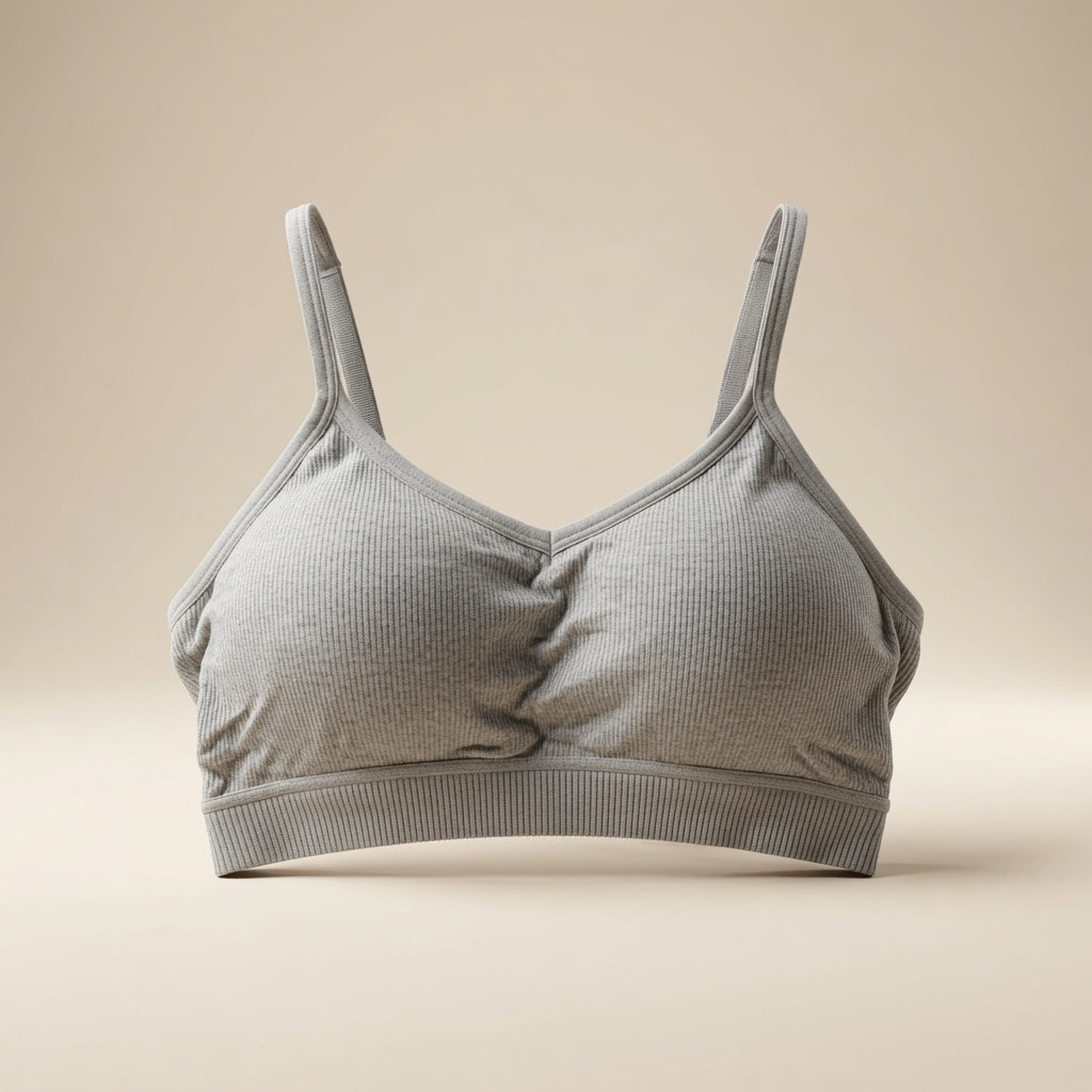 Seamless Ribbed Bralette-26