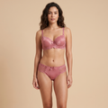 Elegant Floral Lace Lingerie Set-15