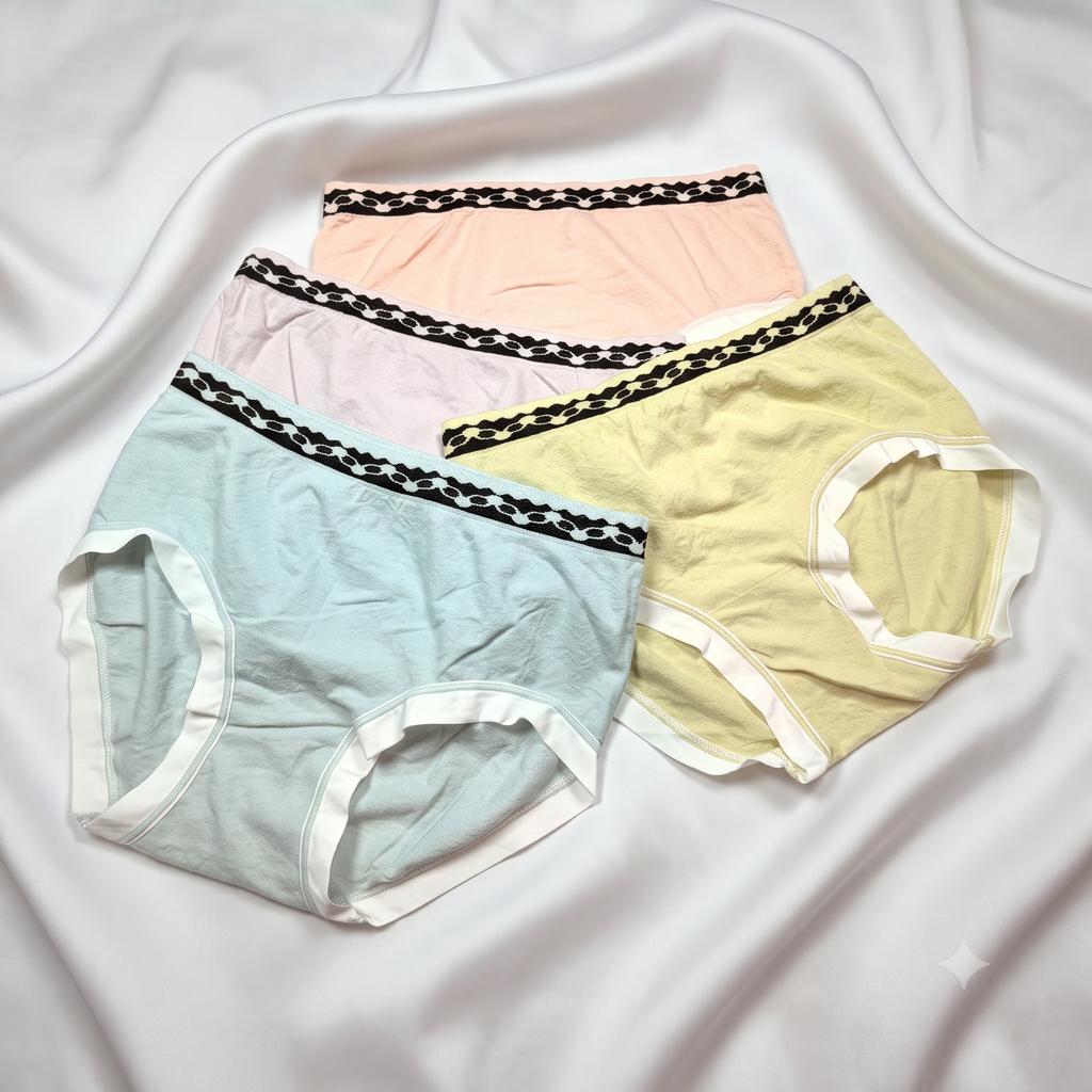 Cotton Patterned Waistband Brief-38
