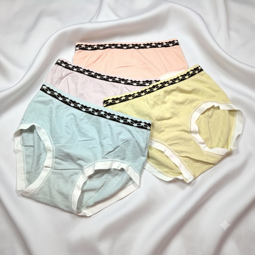 Cotton Patterned Waistband Brief-38