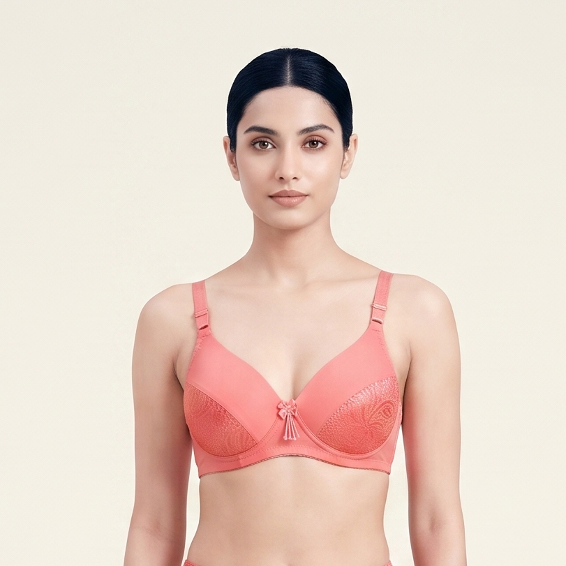 Textured Contour Bra-19