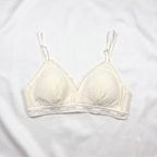 Dotted Mesh Triangle Bralette-35