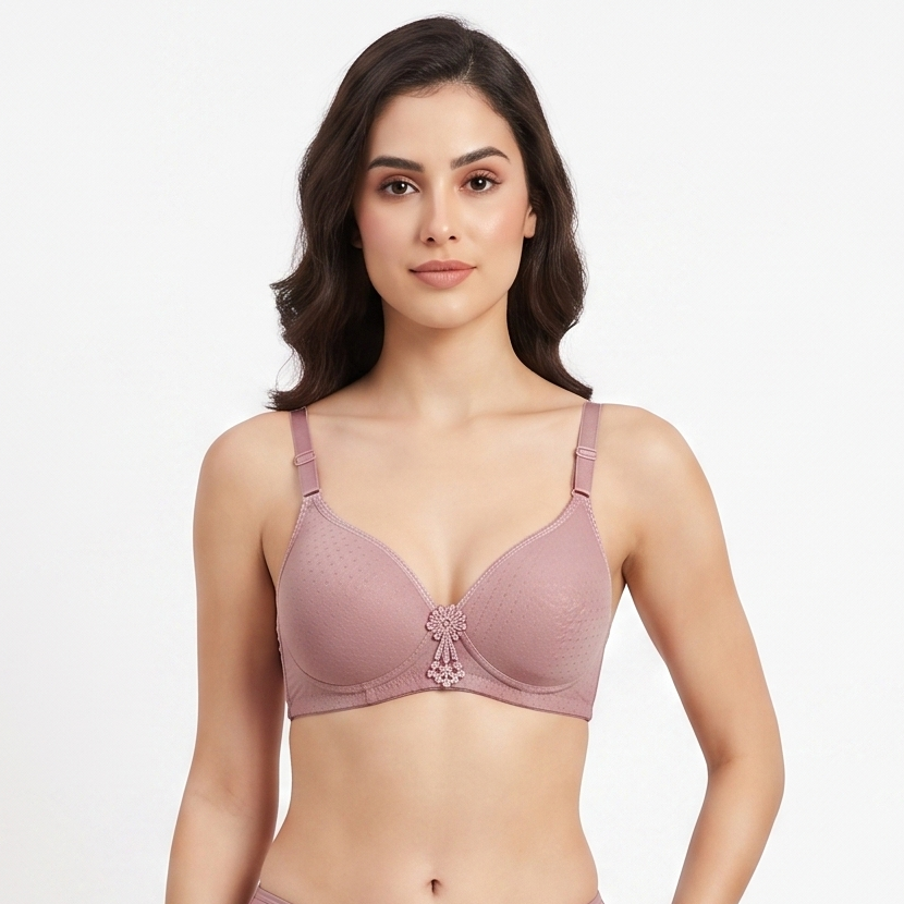 Women's Seamless Textured Daily Bra-12