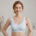 Seamless Comfort Wireless Bralette with Cute Cat Graphic-54