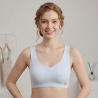 Seamless Comfort Wireless Bralette with Cute Cat Graphic-54