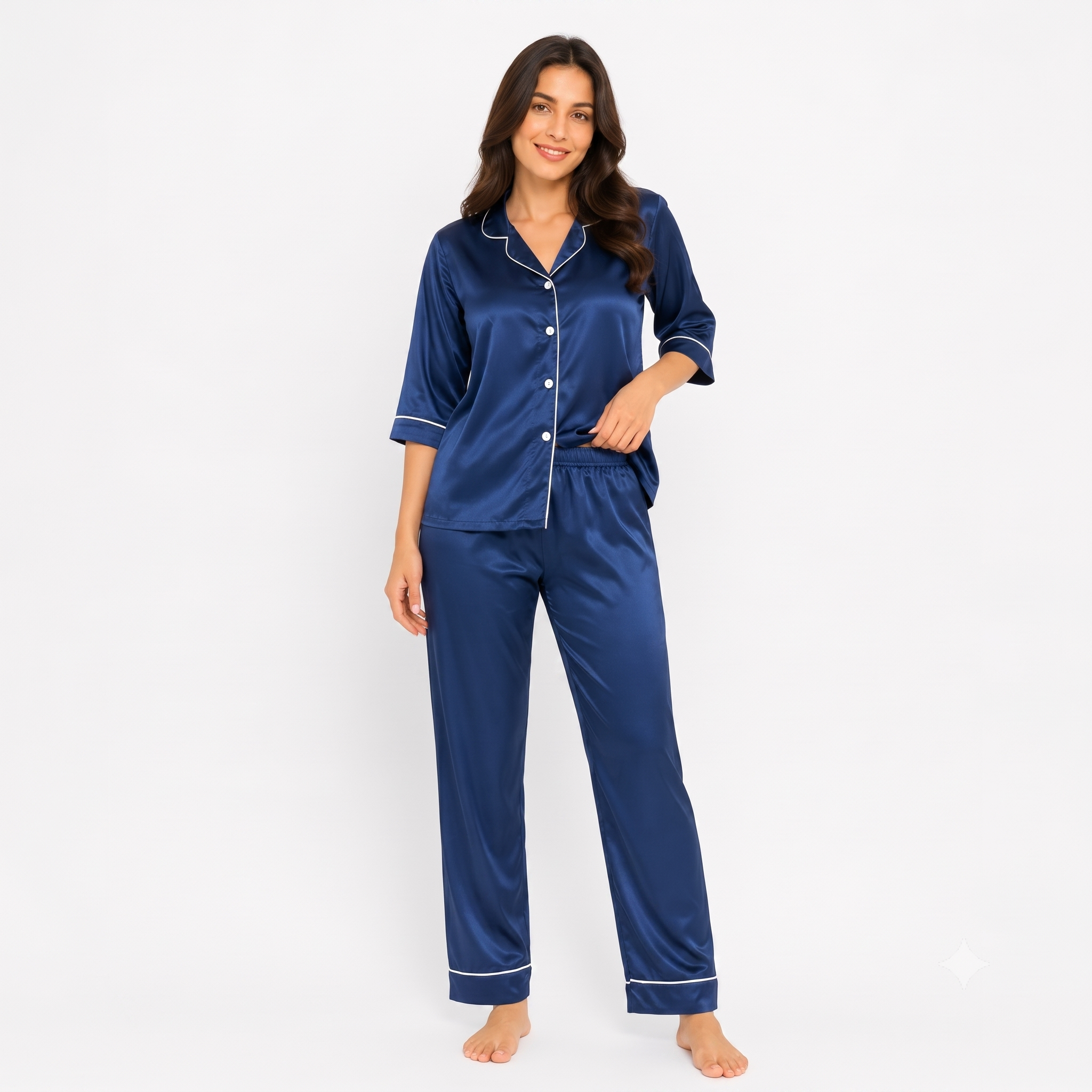 Satin Pajama Set-03