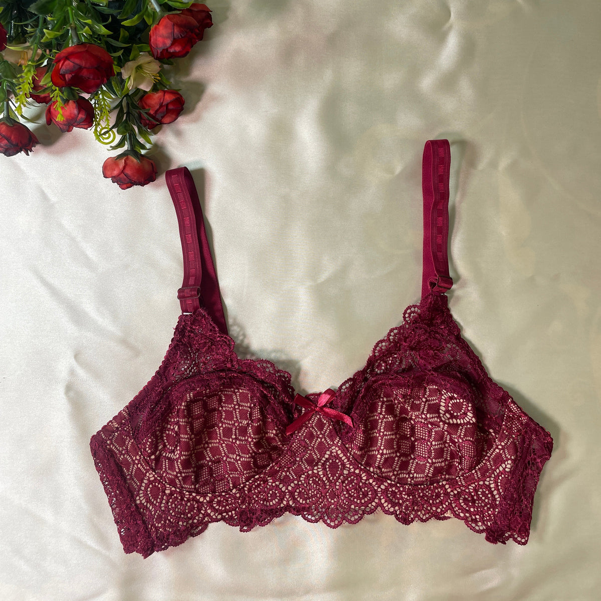 Floral Lace Bralette-48
