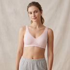 Seamless Lace-Trim Wireless Everyday Bralette -67