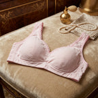 Seamless Lace-Trim Wireless Everyday Bralette -67