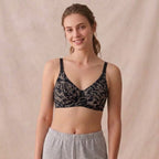 Animal Print Mesh Support Bra pack(3)  -61