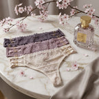 Lace Strap Detail Low-Rise Thong -53