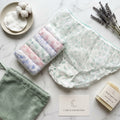Floral Print Disposable Travel Panties (pack of 6)  -74
