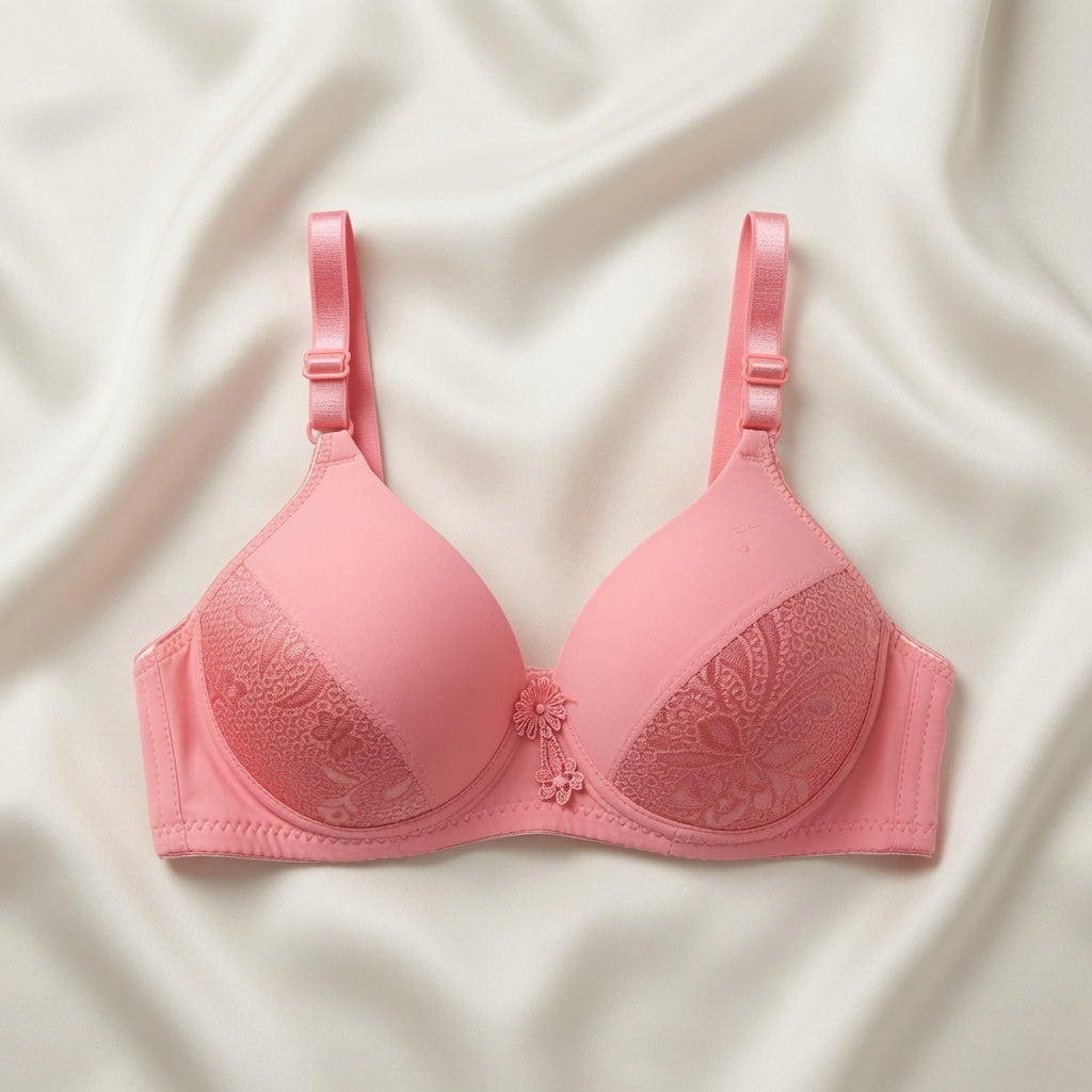 Textured Contour Bra-19